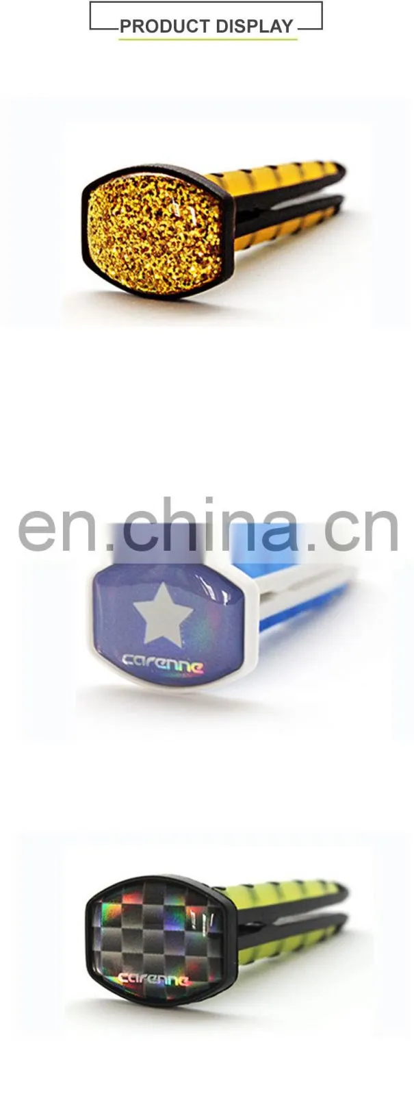 Custom Best Car Vent Stick Clip Air Perfume Printing Logo