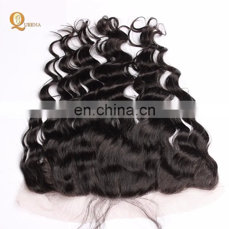 Wholesale Ear To Ear Silk Base Frontal Peruvian Human Hair Frontal Lace Closures