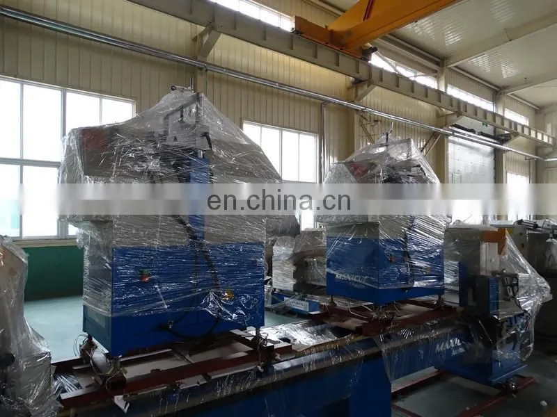 UPVC door window making machine/SYJW-1800 Glazing Bead Saw for PVC Profile/Window processing machine