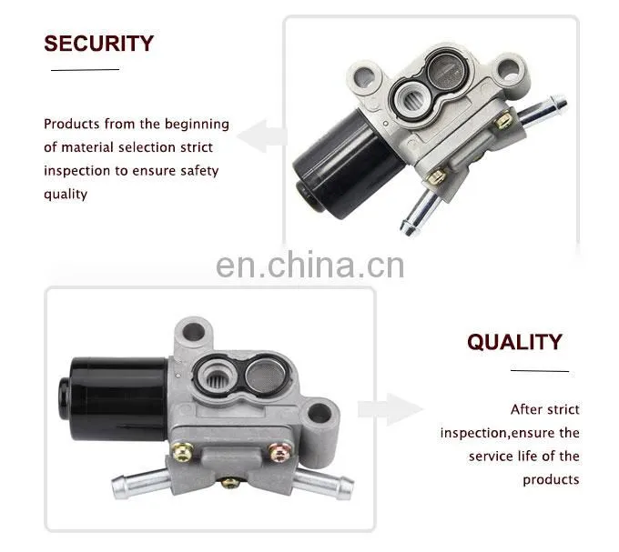 China Supplier Auto Idle Air Control Valve 36450-PT3-A01 Replacement for 90-93 Accord 2.2L 92-96 Prelude 2.2L 2.3L