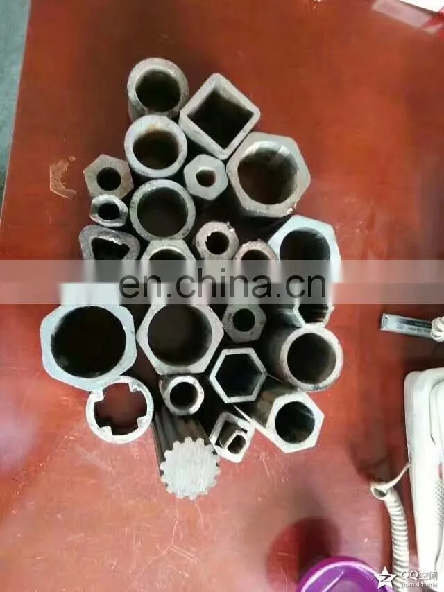 Supply special shape hexagon hot colled seamless pipe