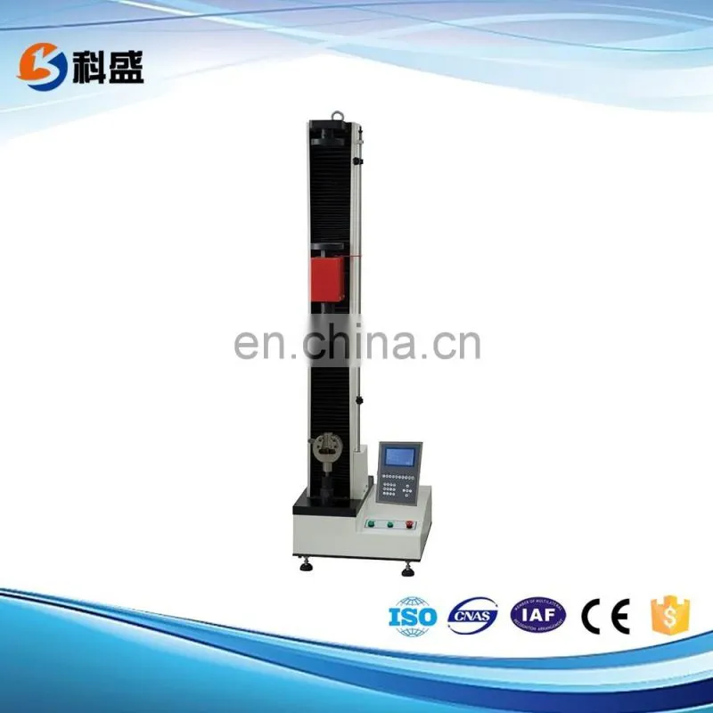 2019 new product:WDW-S 5000n digital display electronic tensile testing machine manufacturer(single column)