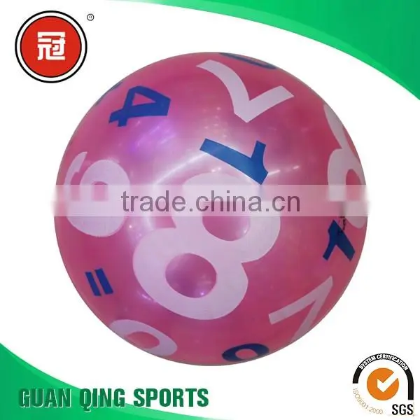 Promotional Cheap Printing beach ball , inflatable ball