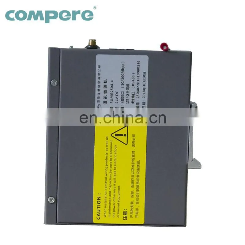 Industrial iot communication device data collector serial to ethernet converter 4G bacnet gateway for energy meter