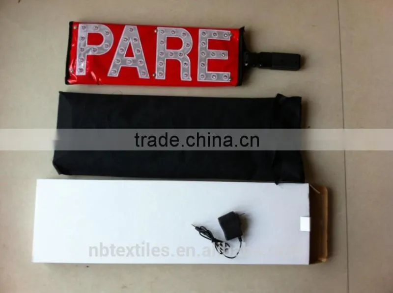 Handhold traffic led sign board