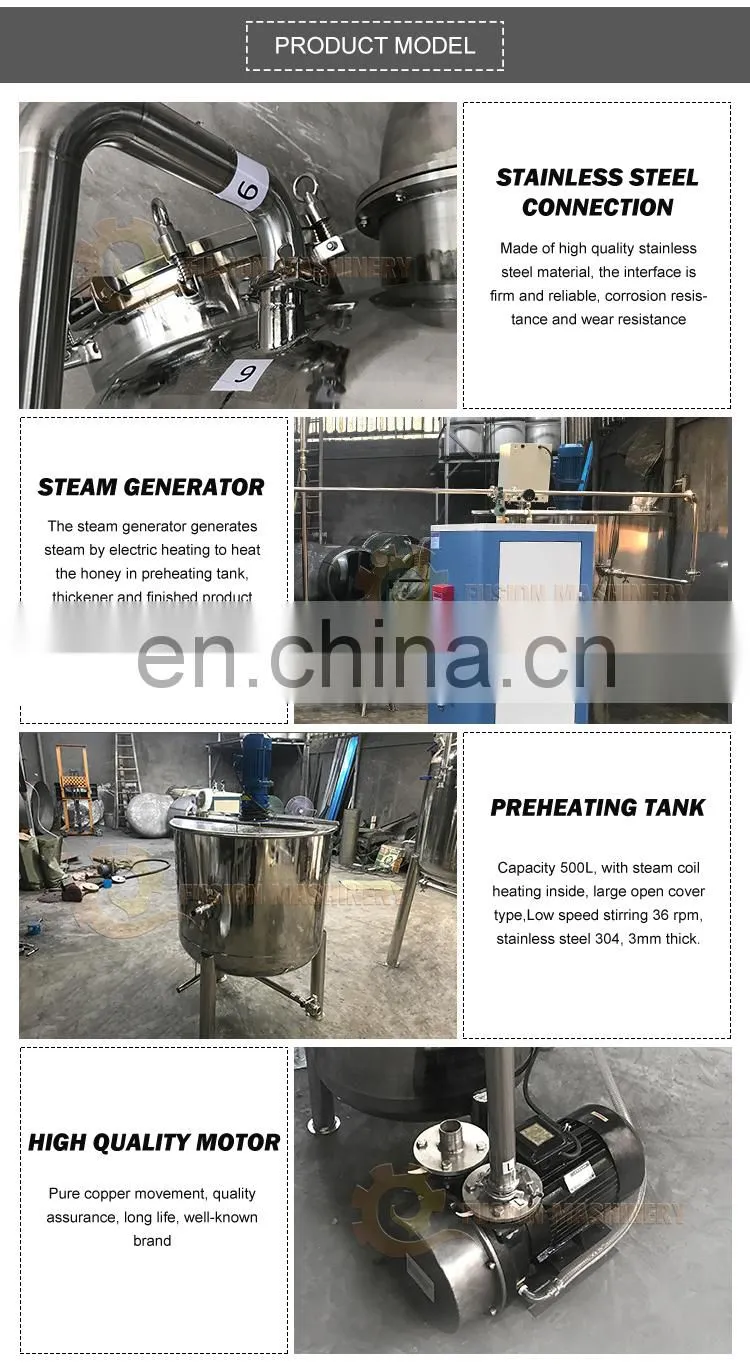 Factory Honey Extractor Machine Good Quality Honey Processing Plant Equipment/honey Processing Equipment/honey Making
