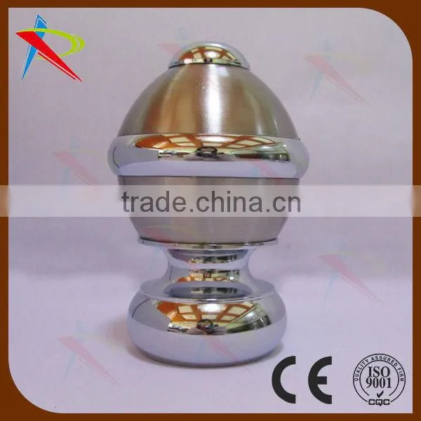 Matching For 35mm pole Aluminium Alloy Curtain finials