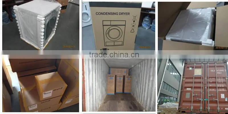 Household fully automatic mini clothes condenser dryer machine