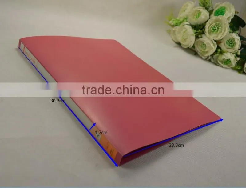Hard Plastic Single Metal Lever Clip A4 Size Document File Folder
