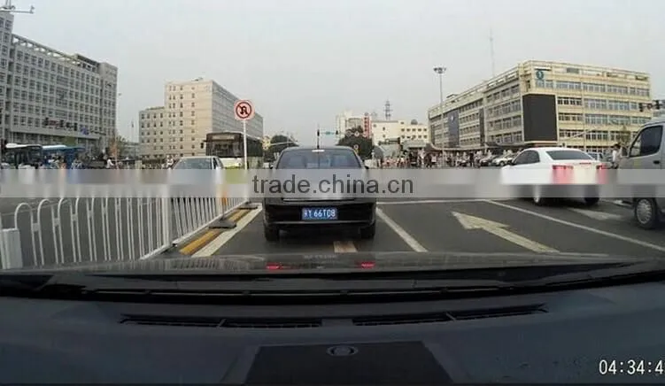 Reversing automatically switch full hd dual lens car dvr dual camera