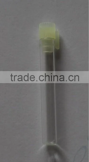0.6ml sample vial perfume sample vials with plastic plug