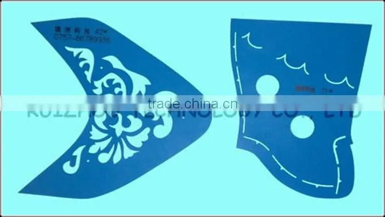 Apparel bag paper pattern cutting plotter by knife