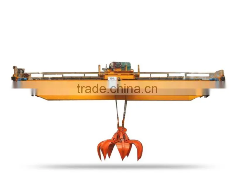 Workshop Electric Hydraulic Grab Crane 20t