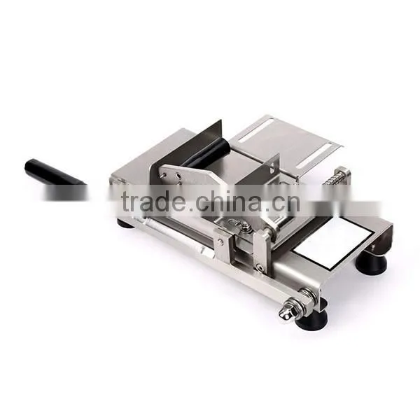 Full stainless steel automatic meat-sending device manual meat slicer industrial meat slicing machine for home use