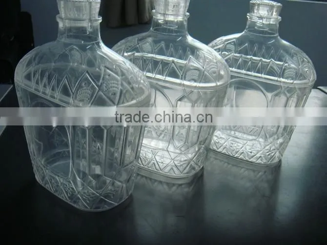 Transparent bottle cnc machined parts