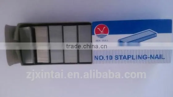 Hot Selling Metal Wire Material and Silver Color Staples
