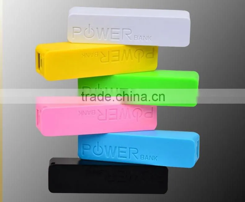 Used mobile phones accessories stainless steel ring power bank 2600mah