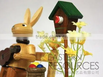 Easter Rabbit - Wooden Easter Decoration