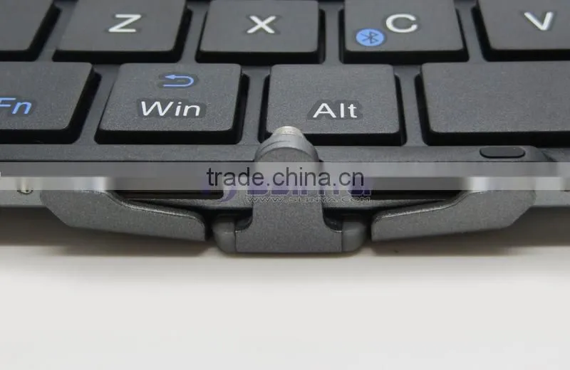 Folding Mini Ultra-thin WirelessBluetooth Keyboard For Smartphone Tablet PC Compatible with iOS Android Window System