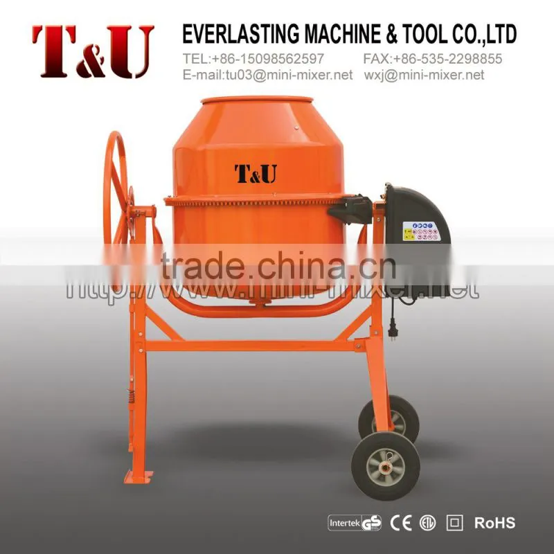 Hand Operated Concrete Mixer,Small Mobile Concrete Mixer,Manual Concrete Mixer Machine