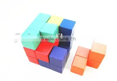 wooden magic cube puzzle
