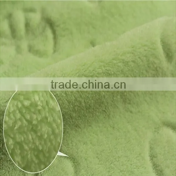 100% polyester women sleepwear flannel fabric