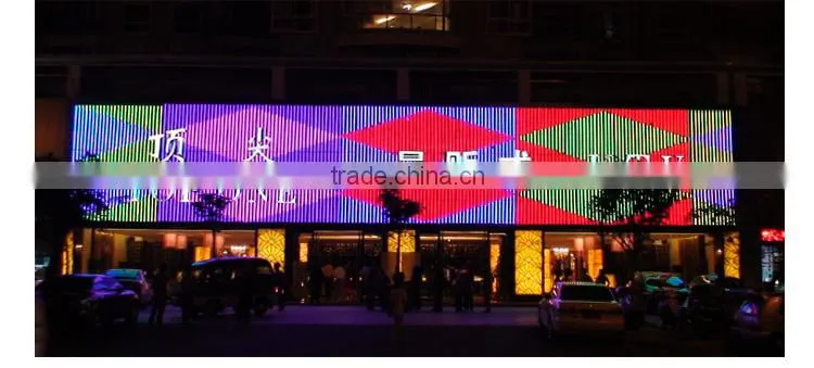wholesale price outdoor waterproof full color smd led tube light wall decoration
