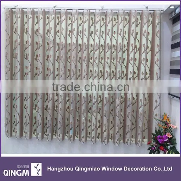 Slat Pattern and Zebra Style Vertical Blinds Fabric Wholesale