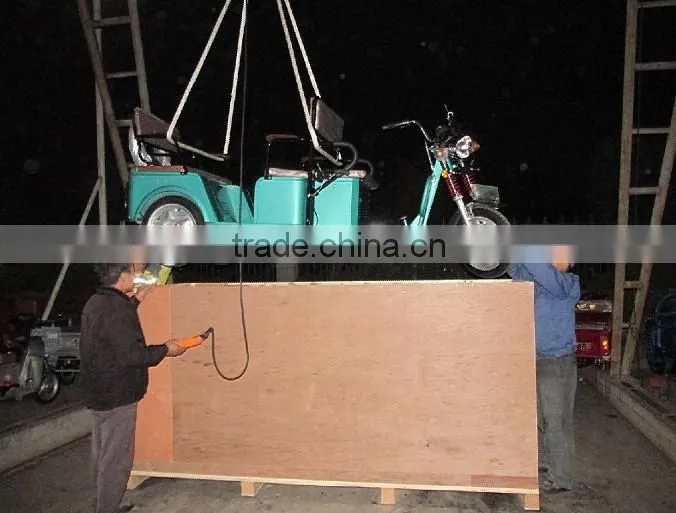 Electric tricycle taxi