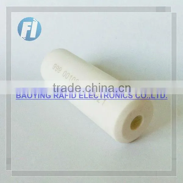 White bird foot ring Qr code anti-counterfeiting ring foot