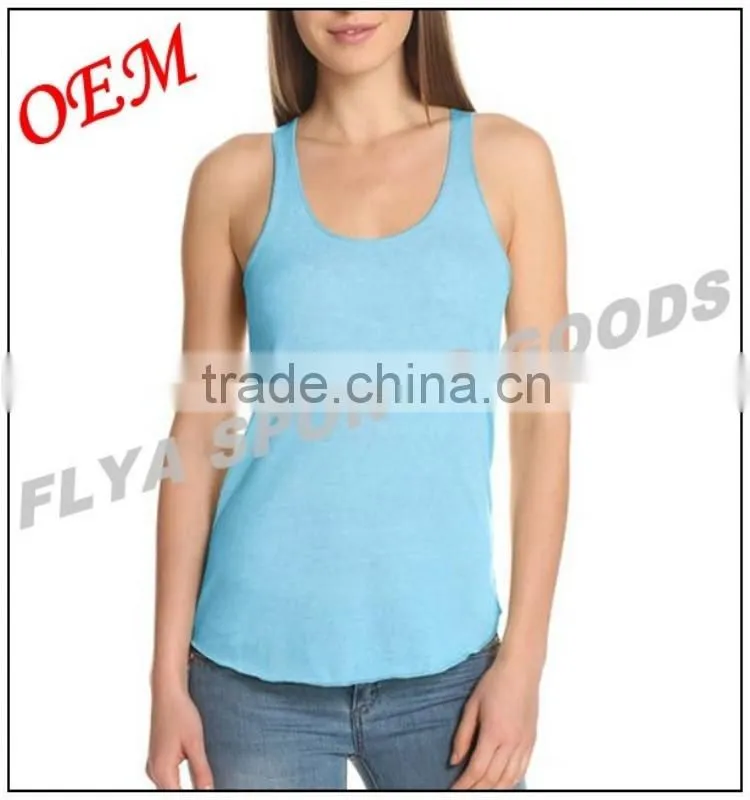 factory cheap price blank fitness women vest sporting running clothes