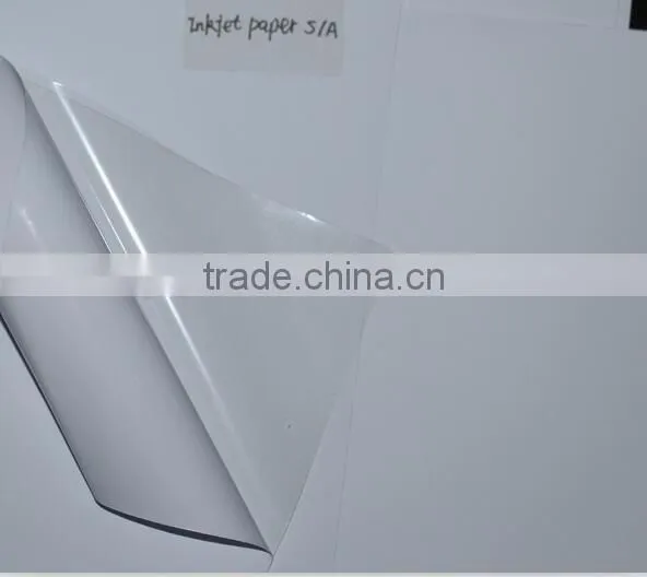 Inkjet printing 180gsm waterproof matte self adhesive inkjet paper roll