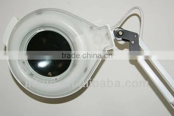 A-607 standing magnifier lamp,stand magnifying lamp,floor magnifying lamp/light