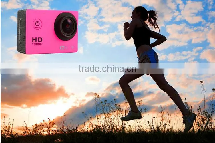 SJ6000 W9 Sport DV Cameras Wifi Action Camera Wireless Video Recorder 2.0 inch 1080P 170 Wide Angle Car DVR 30M Waterproof