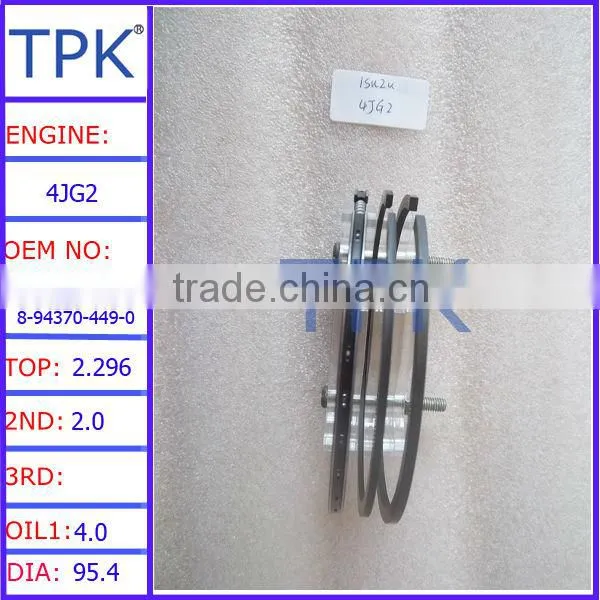 4BC2 piston ring, Isuzu 4BC1 Piston Ring 5-12121-004-0 5-12121-004-1
