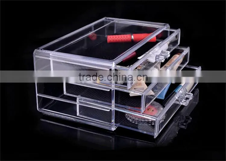 wholesale makeup container Box clear makeup box