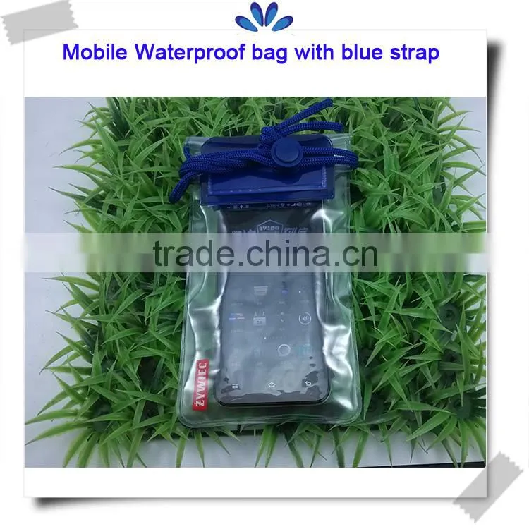 Customized mobile phone PVC waterproof bag with the color you want