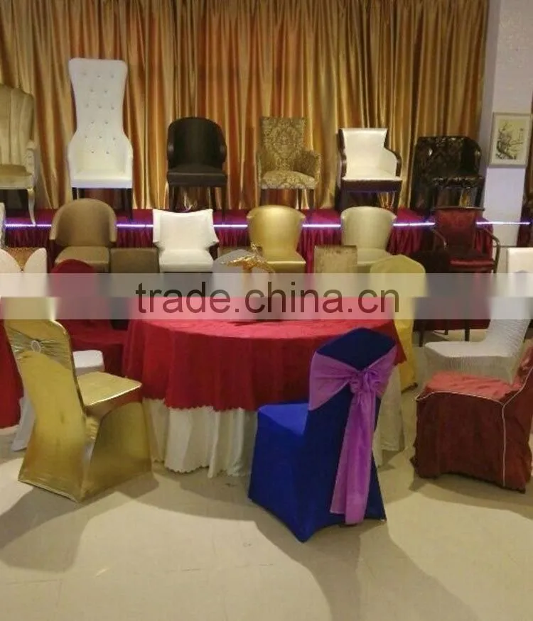 2015 Factory Price Wedding Round Polyester Table Cloth