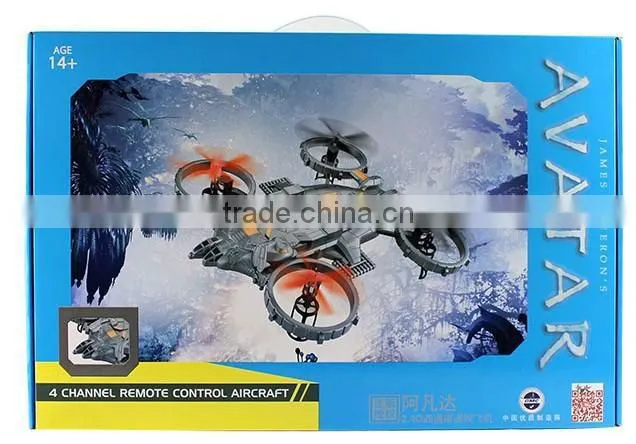 2013 New 2.4G 4ch AVATAR headquater UFO with Gyro,2.4G RC drone helicopter
