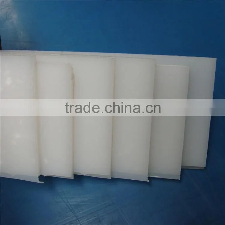 OEM plastic products customizing thickness heat resistant cheap hard plastic nylon6 PA6 nylon sheet scraper