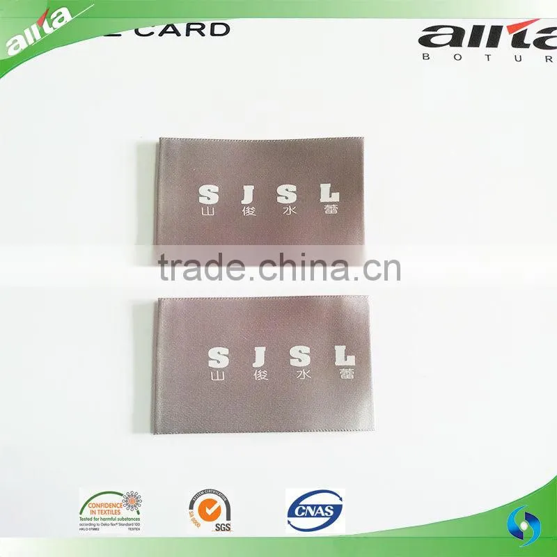 Allta Group professional customize cheap woven labels fashion brand logo garment labels