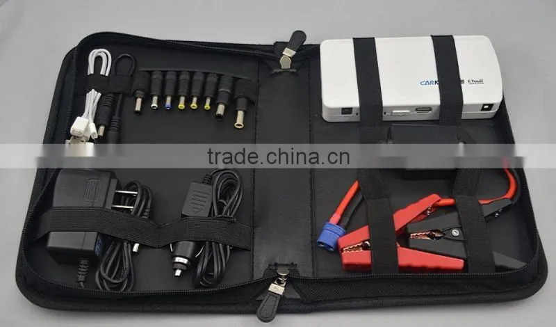 12V Multi-function Jump starter cranking 12V vehicle charge for smartphone ,ipad, laptop