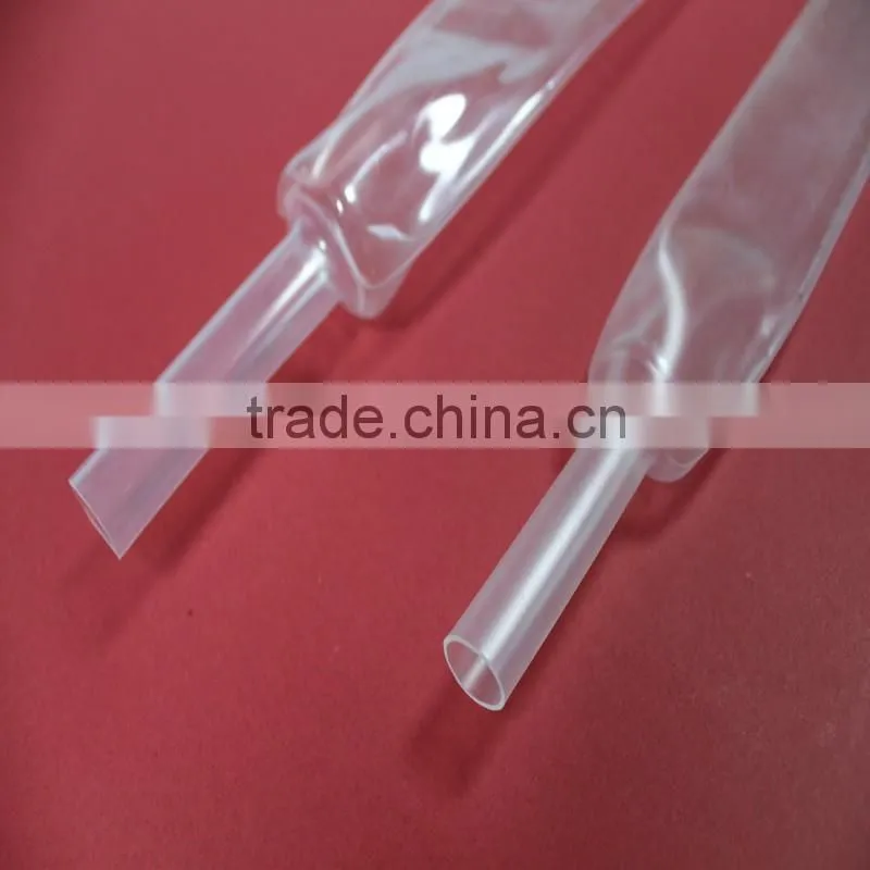 15mm heat shrinkable type flexible clear insulation tube from alibaba in russian