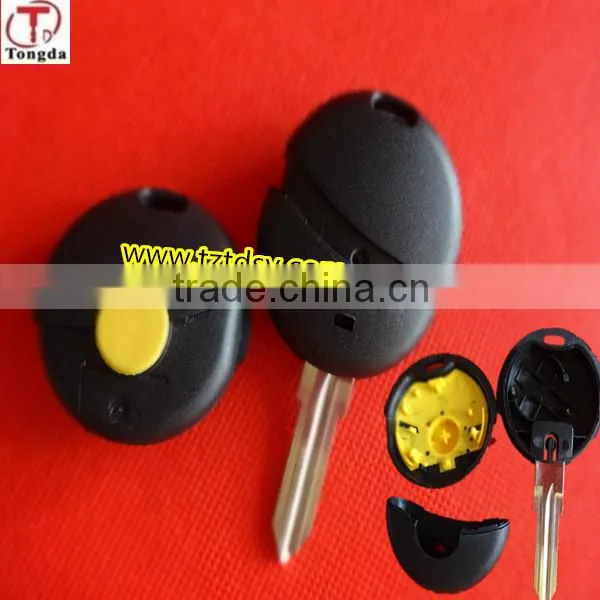 Tongda top quality 3 button smart key shell for b-nz without groove no logo