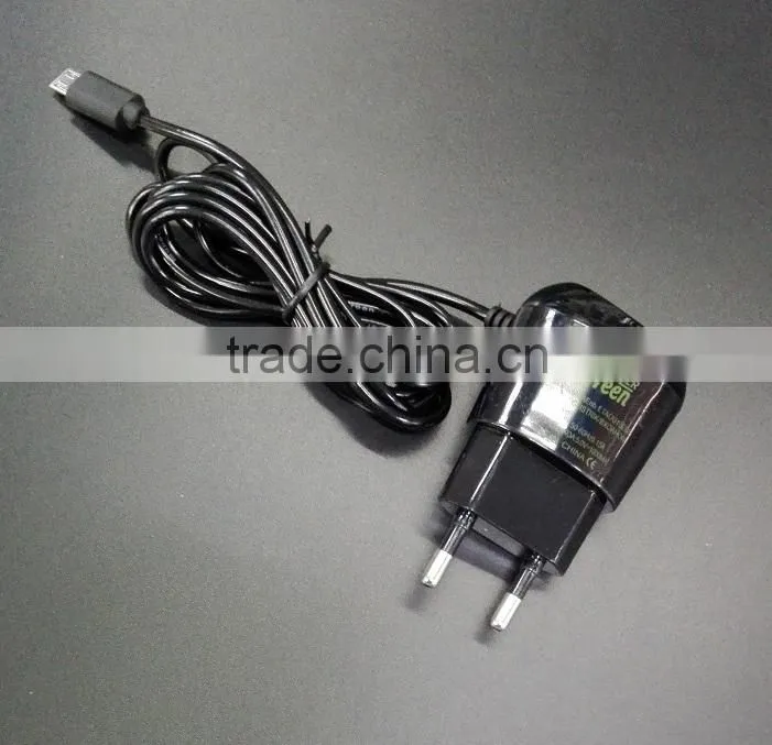 original hot sell factory new design2 in 1 wall light charger green light 2 in 1wall charger with USB high quality