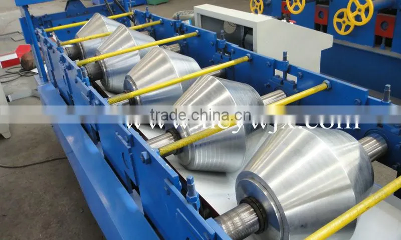 Common Use Color Steel Ridge Cap Sheet Roll Forming Machine
