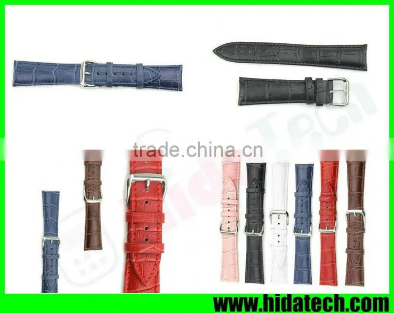 Wholesale Crocodile Pattern Genuine Leather Strap for Apple Watch Band