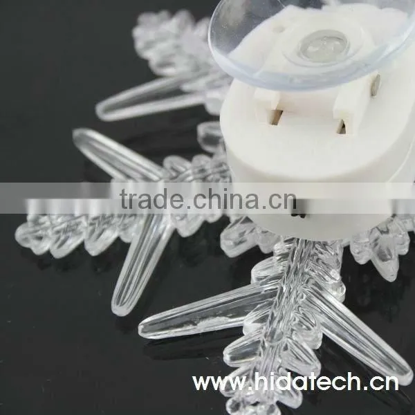 Color Changing Crystal LED Christmas Snowflake Light Lamp