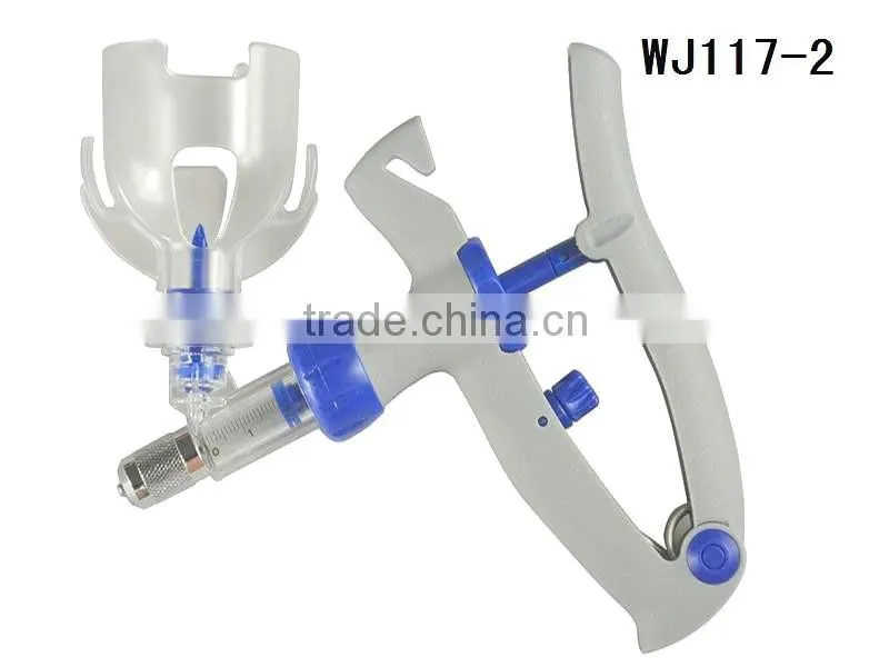 WJ117-2 2mL E2 Type Veterinary Plastic Continuous Syringe