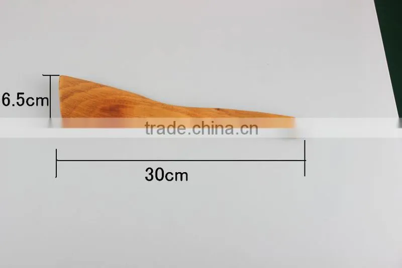 Pancake turner Durable flatware wooden pancake turner
